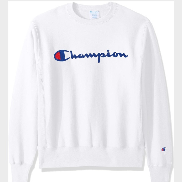 champion hoodie fuzzy logo